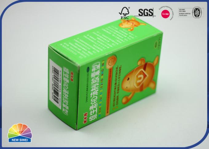 Convenience Packaging Folding Carton Box With 350gsm Duplex Board Grey Back 0
