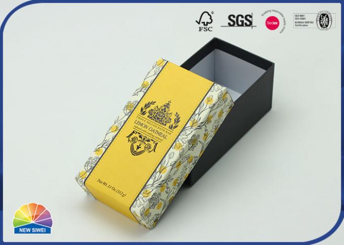Custom Hot Black Stamping Paper Gift Box ODM Matte Lamination 0