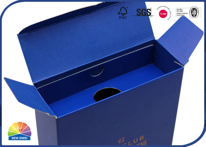 G Flute CMYK Print Spot UV Corrugated Packaging Box