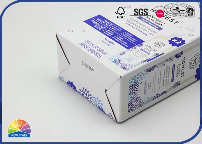 ODM Shampoo Packaging 300gsm Coated Corrugated Custom Size Boxes 0