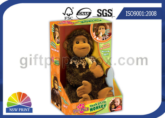Children&#039;S Toys Product Counter Display Box , Printed Paper Box With Windows