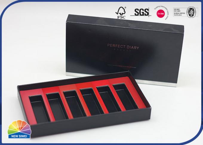 Rigid Drawer Paper Box 4C Printing Lipstick Matte Lamination Perfume Gift Box 0