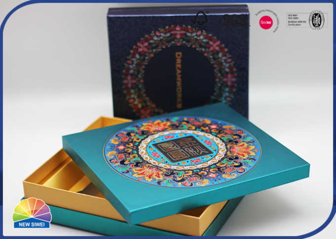Custom CMYK Printing Luxury Packaging Lid And Base Gift Box Cardboard For Gift 0