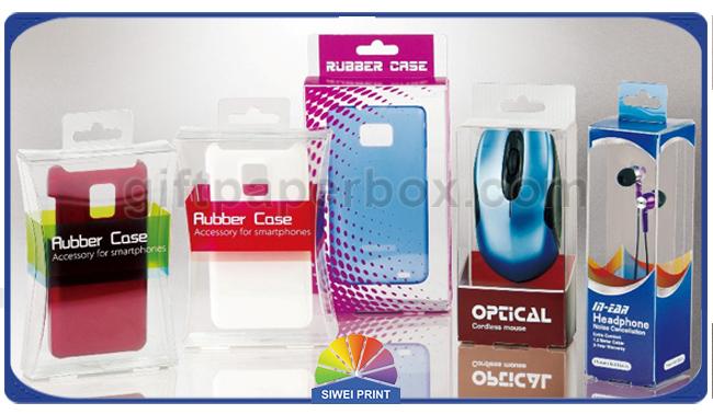 Custom Printed PET PP PVC PS Transparent Plastic Boxes Electronics Packaging 0