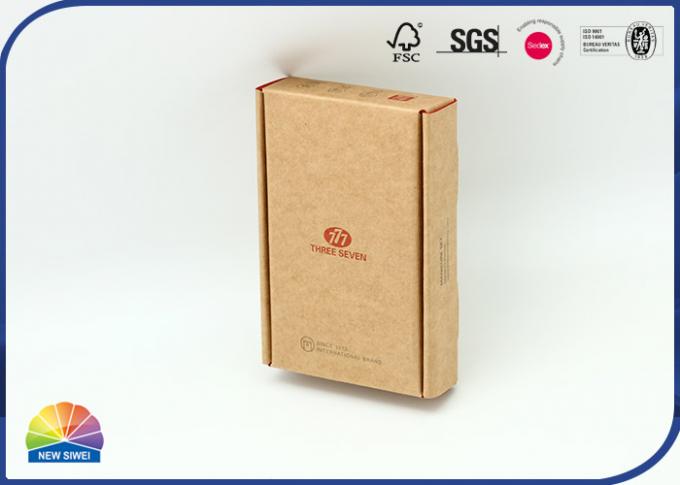 Matte Varnishing F Flute Corrugated Mailer Box Pack Manicure Set 0
