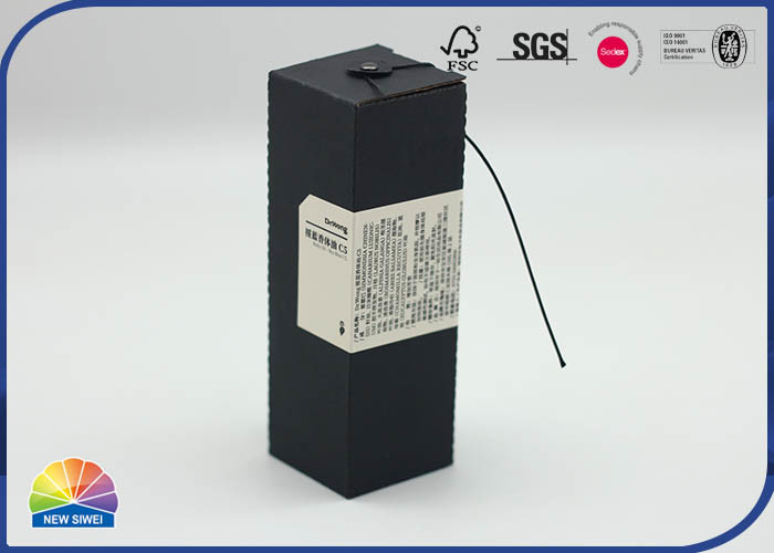 Customized Paper Gift Perfume Folding Carton Box Aromatherapy With Paper Rivet
