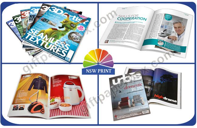 ISO Custom Magazine Printing / Brochure Printing Services With Fast Delivery 0
