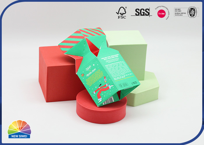 FSC Creative Design Gift Shape Folding Box Pack Candy Chocolate