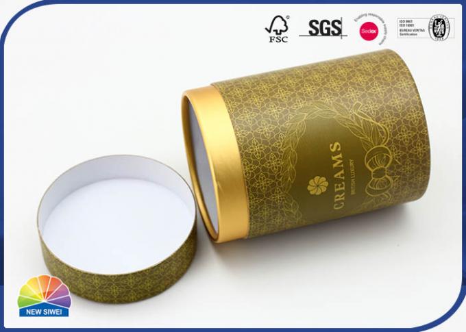 Bakery Packaging Cylinder Paper Box Tube 157gsm C2S Paper Box 0