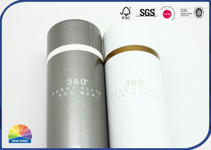 Glossy Lamination Printed Paper Cylinder Boxes T-Shirt Package 0
