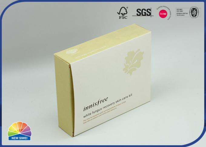 350gsm White Kraft Paper Cream Package Folding Paper Carton Box 0