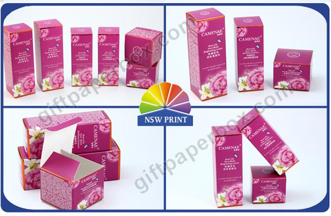 Hot Stamping Folding Carton Box Skincare Products Art Paper Packing Box 0
