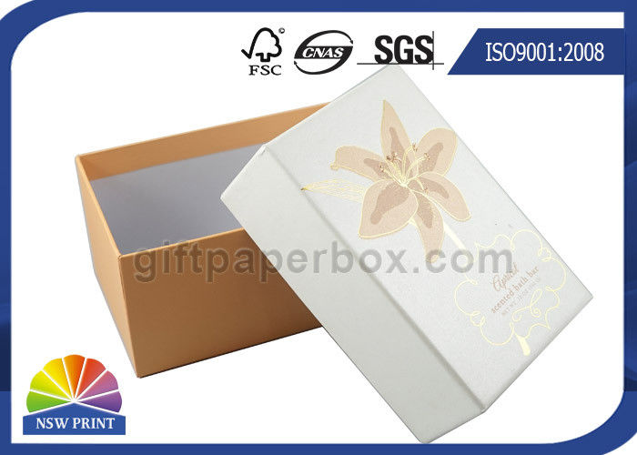 Imprint Gold Stamping Cardboard Gift Box Packaging Stylish Design Custom Shapes