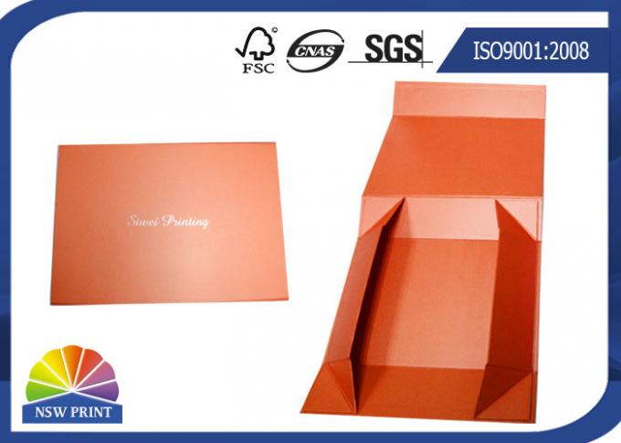 Custom Rectangle Printed Paper Storage Boxes For Shoes Or Garment 0