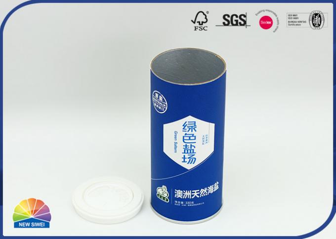 Shaker Top Plastic Plug Composite Paper Tube Food Grade Inside 0