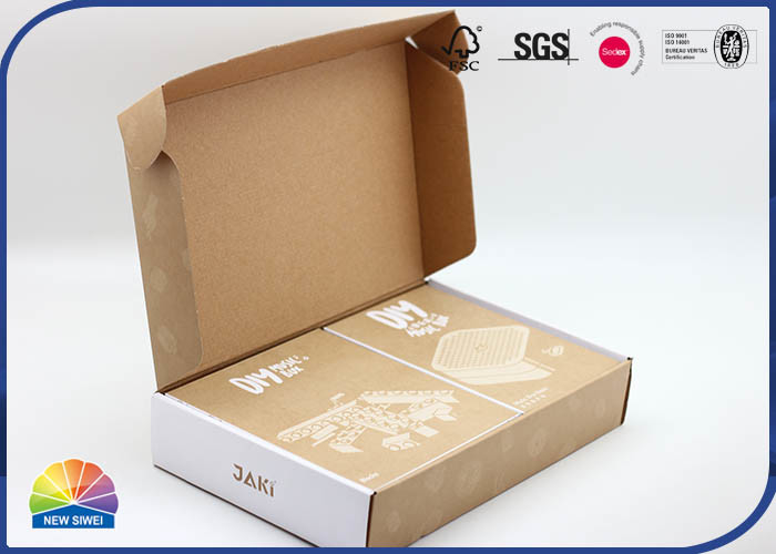 CMYK Customized Corrugated Packaging Box Matt Lamination