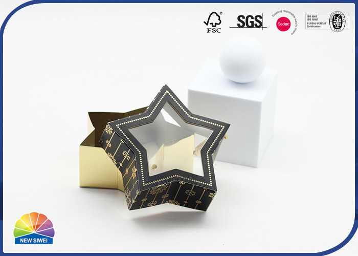 OEM Wedding Gift Paper Box Pack Candy Pentacle Star Shape Box