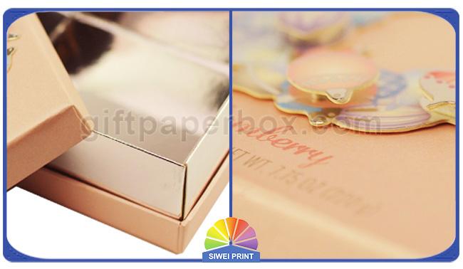 Printed Soap Paper Gift Box With Lift Off Lid / ODM Paper Presentation Boxes 0