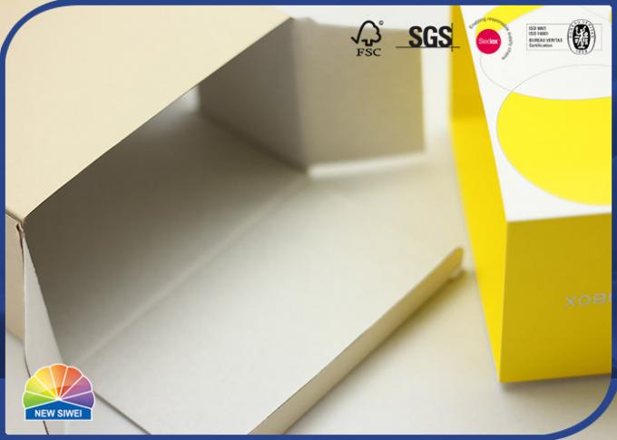 Slotted Corrugated Packaging Box Custom Printed Boxes With Gloss Spot UV Logo 0