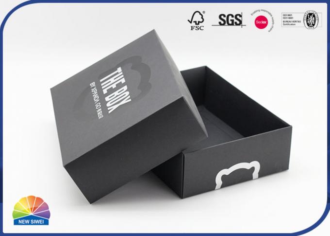 Spot UV Lid Folding Carton Box 350gsm Cardboard Shoe Box 0