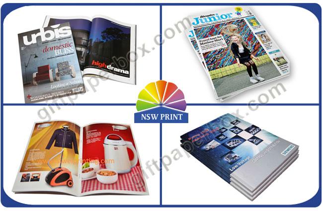 Professional Glossy Magazine / Brochure Printing Service With Art Paper Or Fancy Paper 0