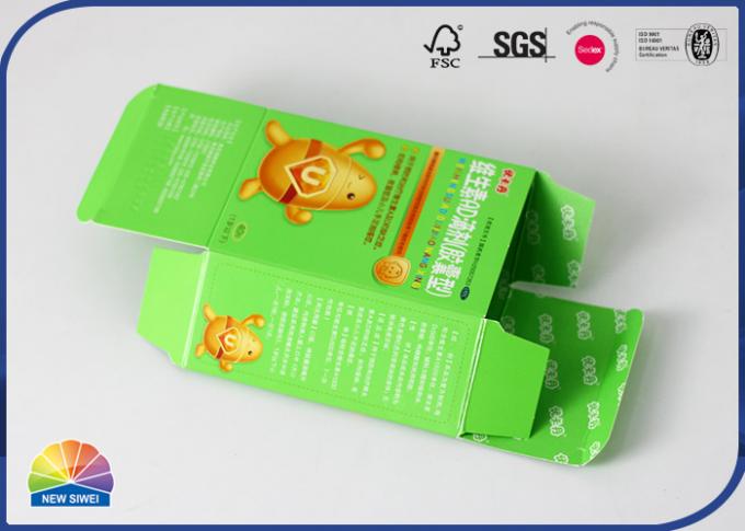 Medicine Products Packaging Folding Carton Box CMYK Printing Outside 0