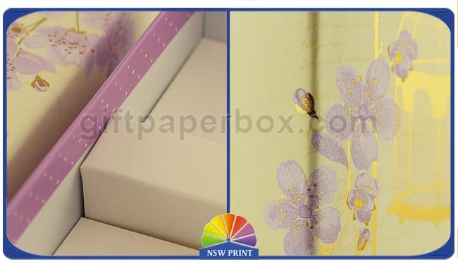 Gold Foil Hot Stamping Luxury Paper Gift Box For Bath Soap Cardboard Packaging 0