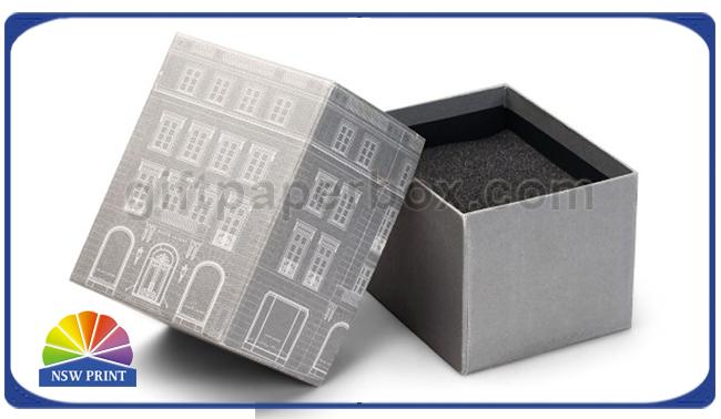 EPE/EVA Foam Watch Gift Box Recycled Paper Gift Boxes With Lids 0