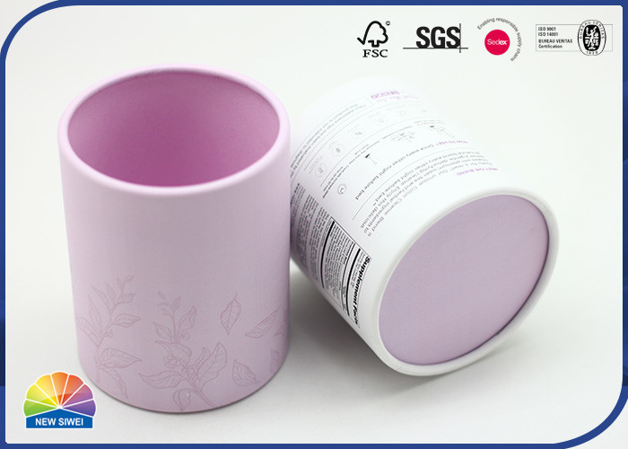 SGS 105mm Diameter Round Kraft Paper Packaging Tube For Deodorant