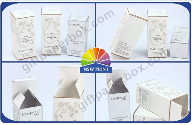 Small Printed Folding Carton Box For Nail Polish Products , Custom Paper Box 0