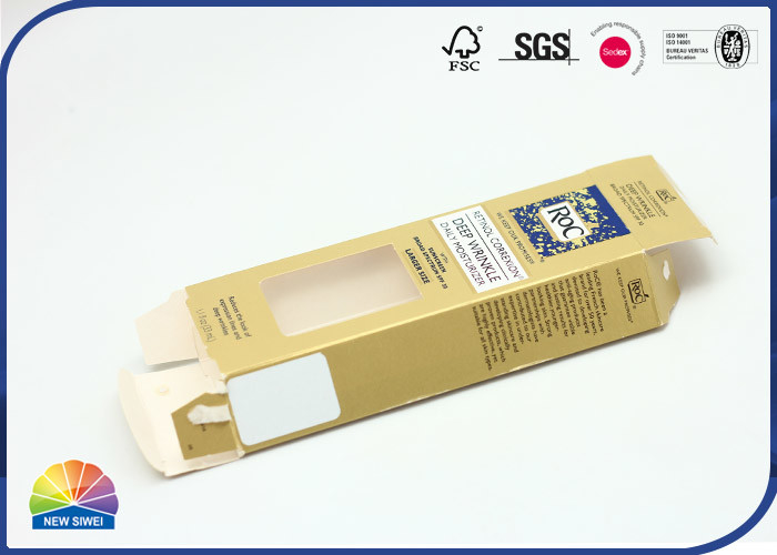 275gsm Thick Paper Folding Carton Box Gloss Lamination For Beauty Luxury Packing