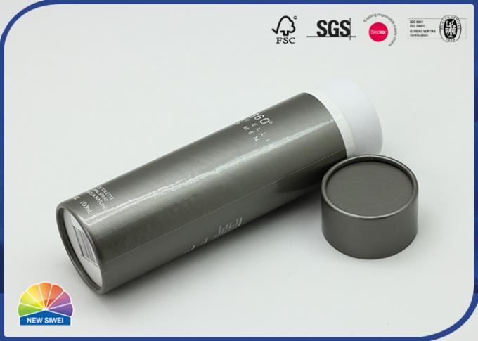Glossy Lamination T Shirt Tube Packaging CMYK Print Cylinder Box 0