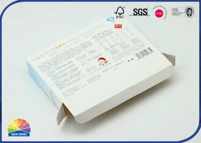 Reusable 375gsm Silver Paper Folding Carton Box 0