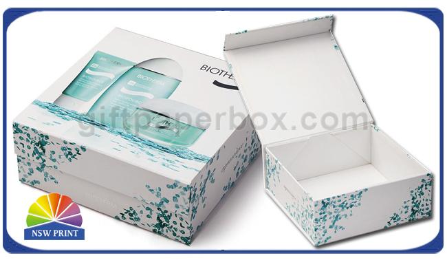 Magnetic Closure Collapsible Foldable Gift Box For Cosmetic Cardboard Packaging 0