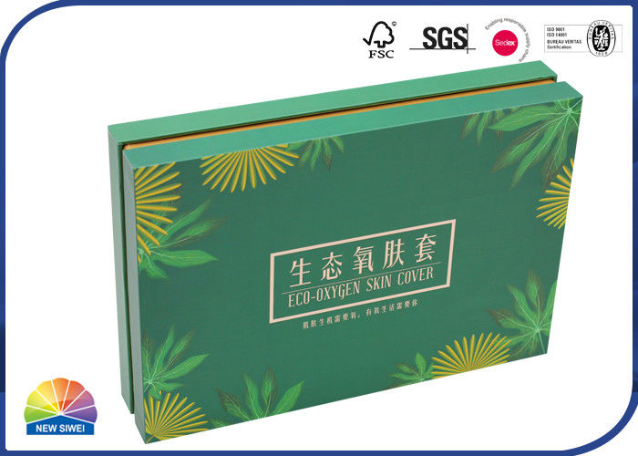 Spot UV Matte Lamination Flocking EVA Rigid Shoulder Box