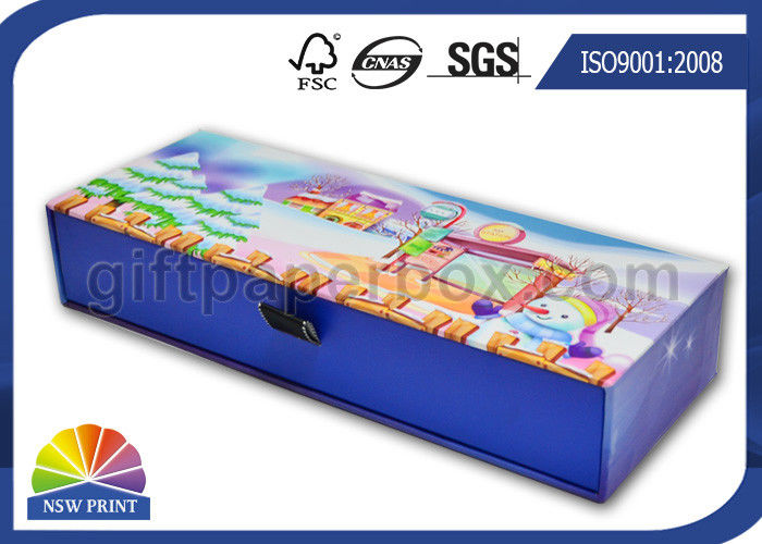 Custom Rectangle Rigid Cardboard Drawer Gift Box for Soap / Candle / Cosmetic Packaging