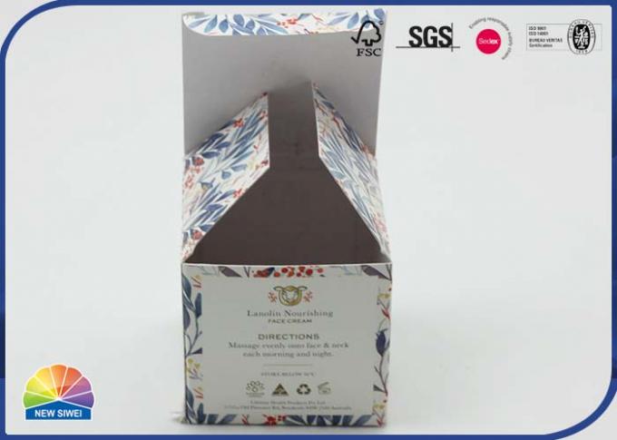 CMYK colorful printed 350gsm Folding Paper Box Face Cream package ! 0