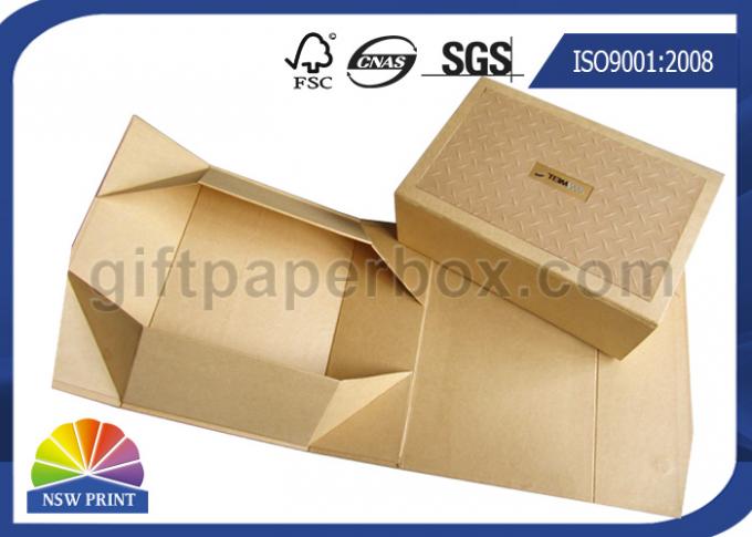 Custom Printed Rigid Foldable Gift Box Cardboard Paper Collapsible Box 0