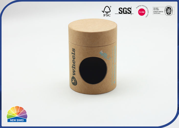 157gsm Kraft Core Hollow Out Paper Packaging Tube Custom Design