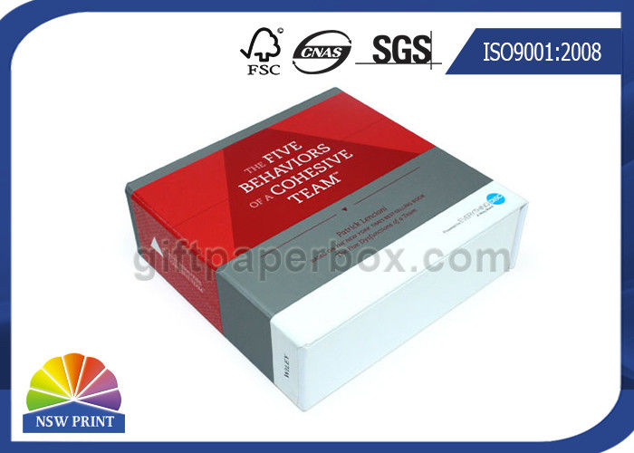 Full Color Printing Rigid Hinged Lid Gift Box Presentation Box With Insert Foam