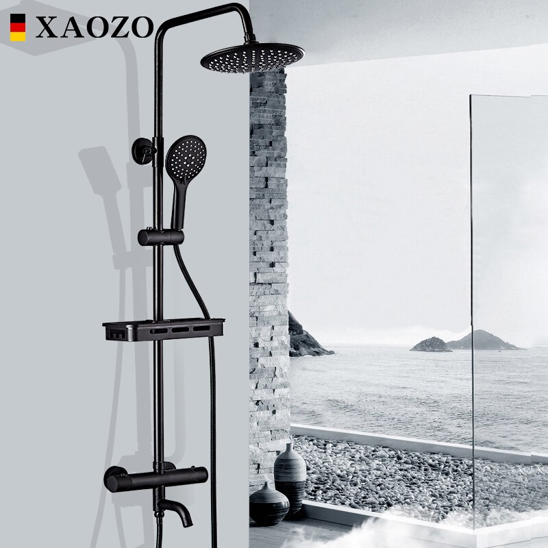 High-Quality Black Shower Faucet Set | Supplier and Exporter from China