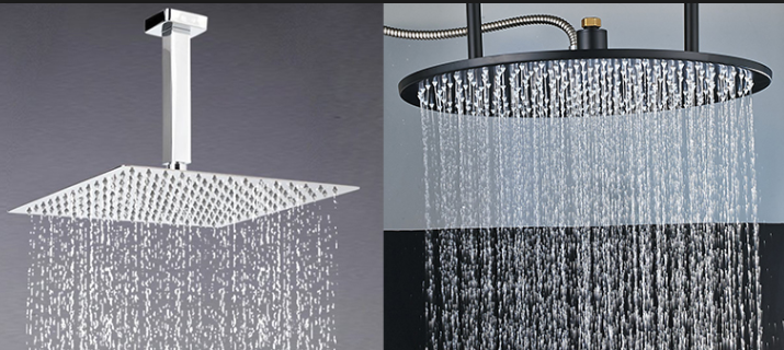 Flush Ceiling Mounted Rain Shower Head - A Luxurious Addition to Your Bathroom