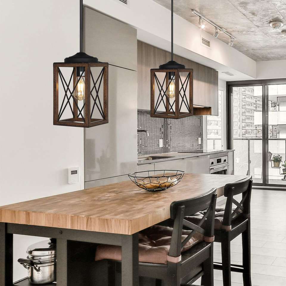 Modern Indoor one lights pendant light use in Kitchen