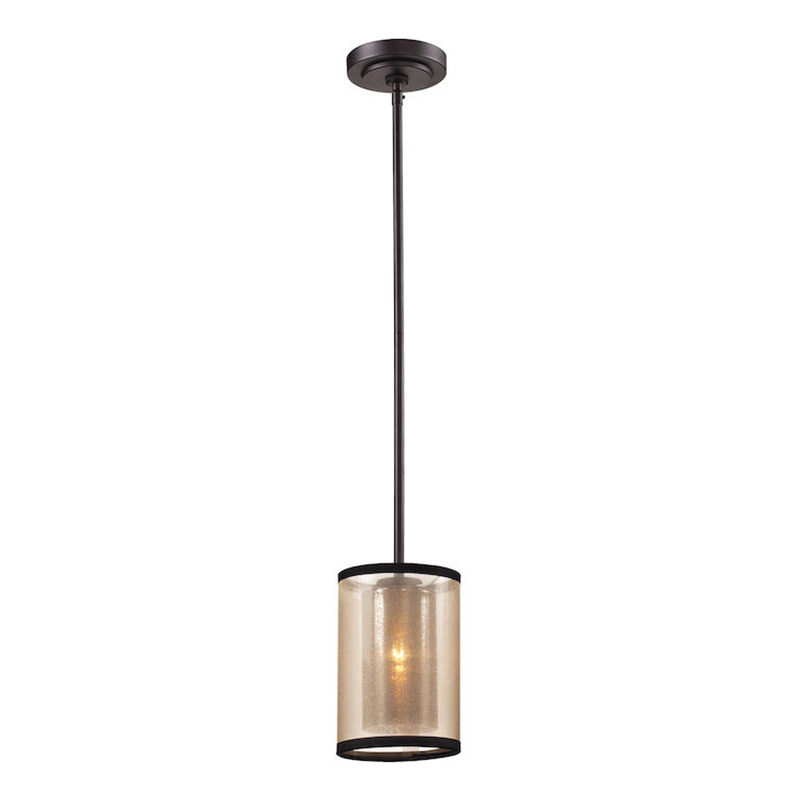 Durable Vintage Bedroom Lamp Waterproof Indoor Clear Mercury glass Hanging Pendant Light For Dining Room Home Bar Decorative
