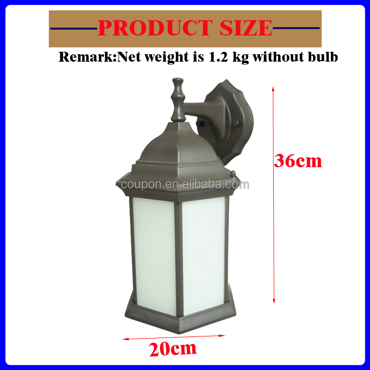 Outdoor Waterproof Lawn Street Decorative Led E27 Pole Garden Lights Old