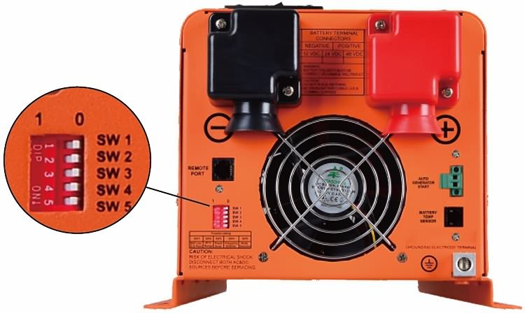  PSW7 Series Pure Sine Wave Inverter Charger