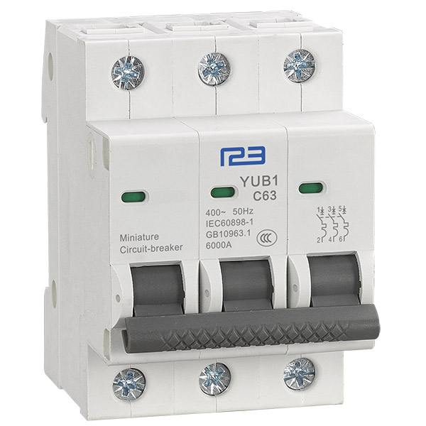 Miniature circuit breaker YUB1-63/3P