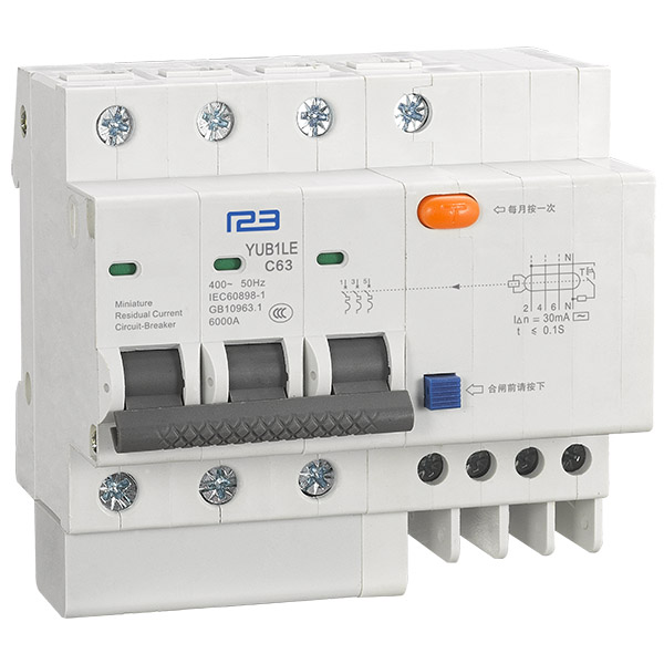 Miniature circuit breaker YUB1LE-63/3P