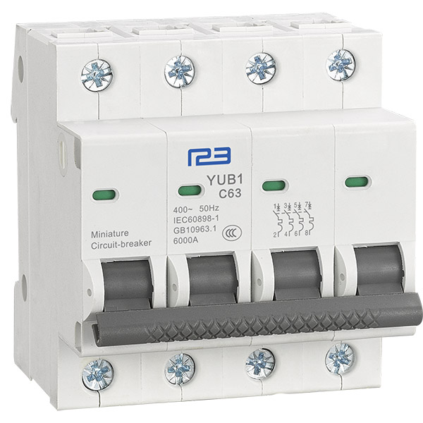 Miniature circuit breaker YUB1-63/4P