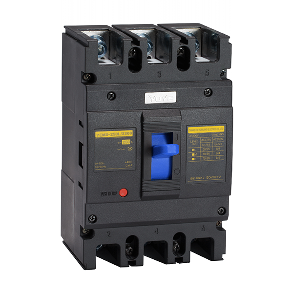Molded case circuit breake YEM3-250/3P